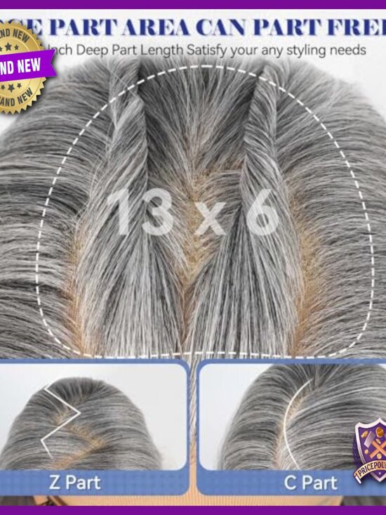 13x6 HD Lace Front Synthetic Wig 24 Inch Long Curly Layered Glueless